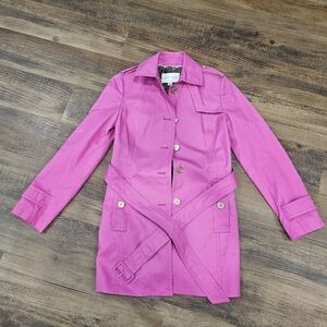 Banana Republic Trench Coat| Pink | Size XS |